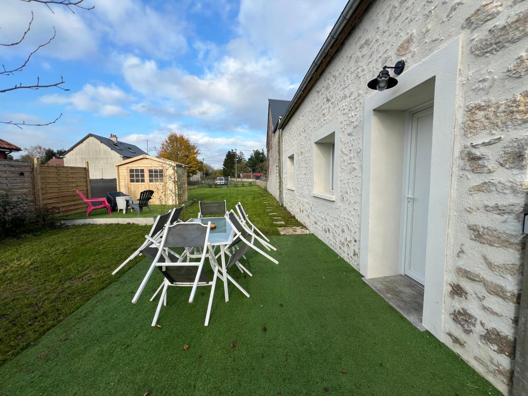 Maison/Appartement Avec Jardin Saint-Denis-en-Val Kültér fotó